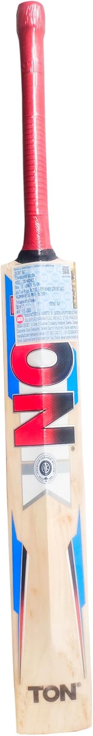 SS Size 4,5,6 Kids Children Bats Kashmir Willow Cricket Bat, Exclusive Cricket Bat for Junior with Full Protection Cover (4, TON Maximus)