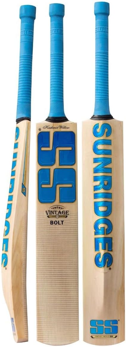 Ss New Bat Vintage Kashmir Willow Cricket Bat Short Handle (Bolt)